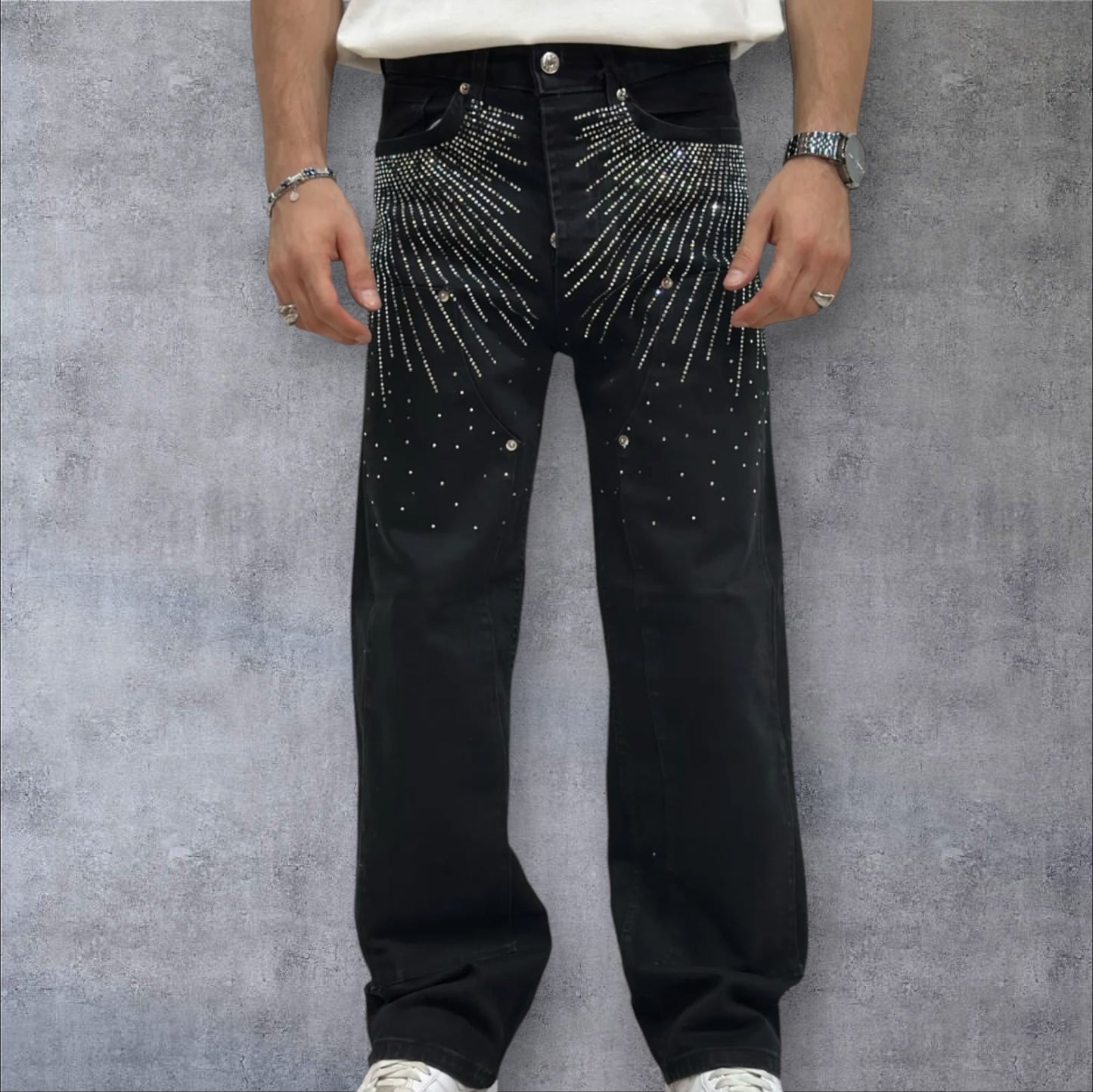 Jeans flared fashion night