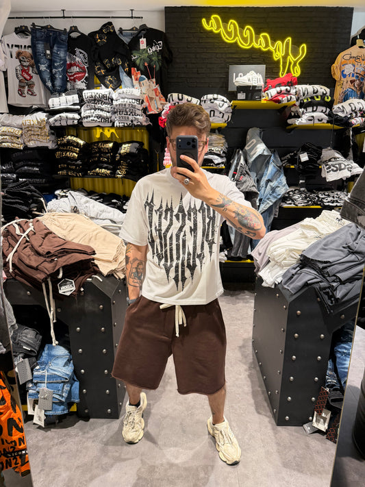 T-shirt blessed crop