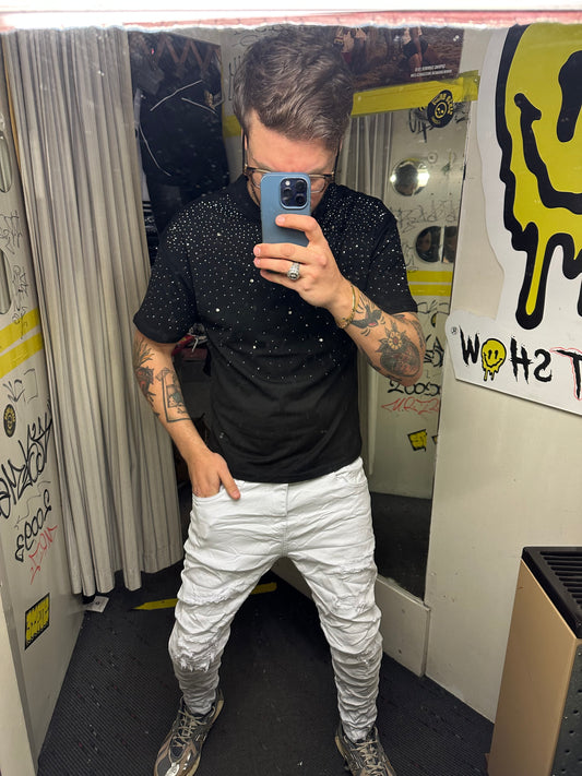 T-shirt Vegas brillant