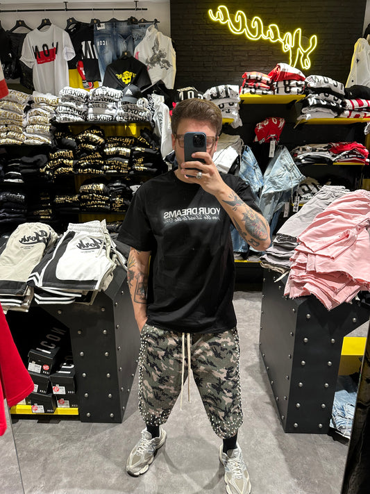 Short militare swag brillanti