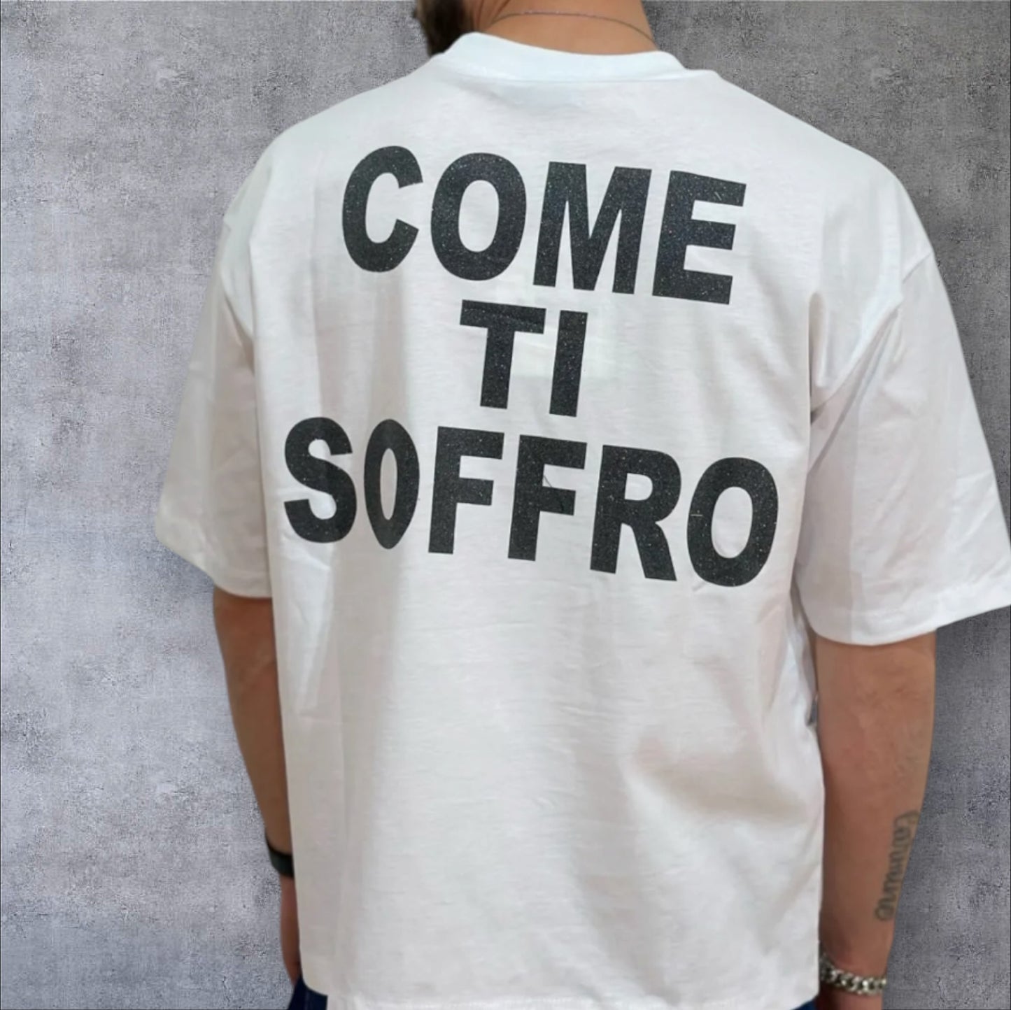 T-shirt come ti soffro