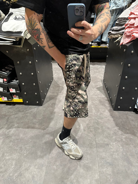 Short militare swag brillanti
