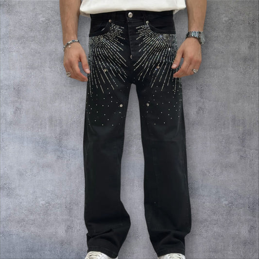 Jeans flared fashion night
