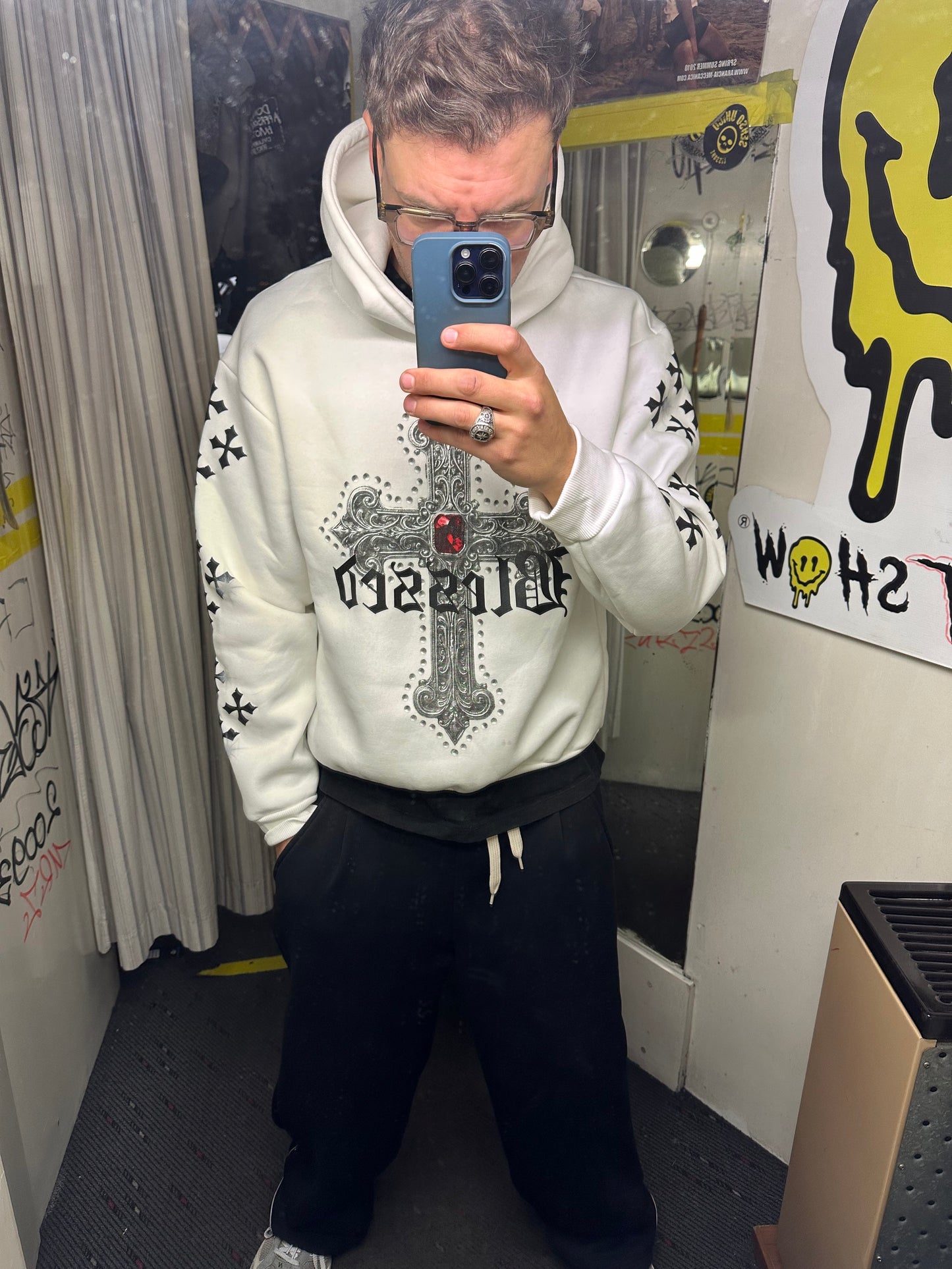 Felpa blessed Chrome