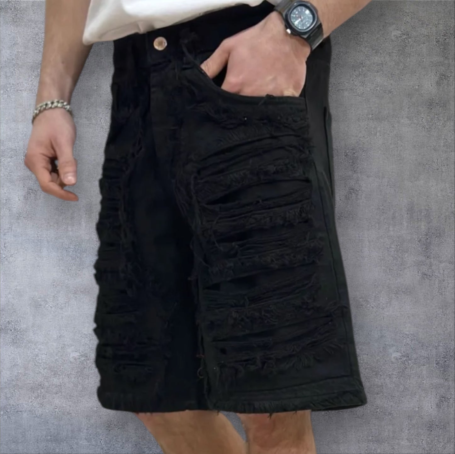 Jeans trapking short