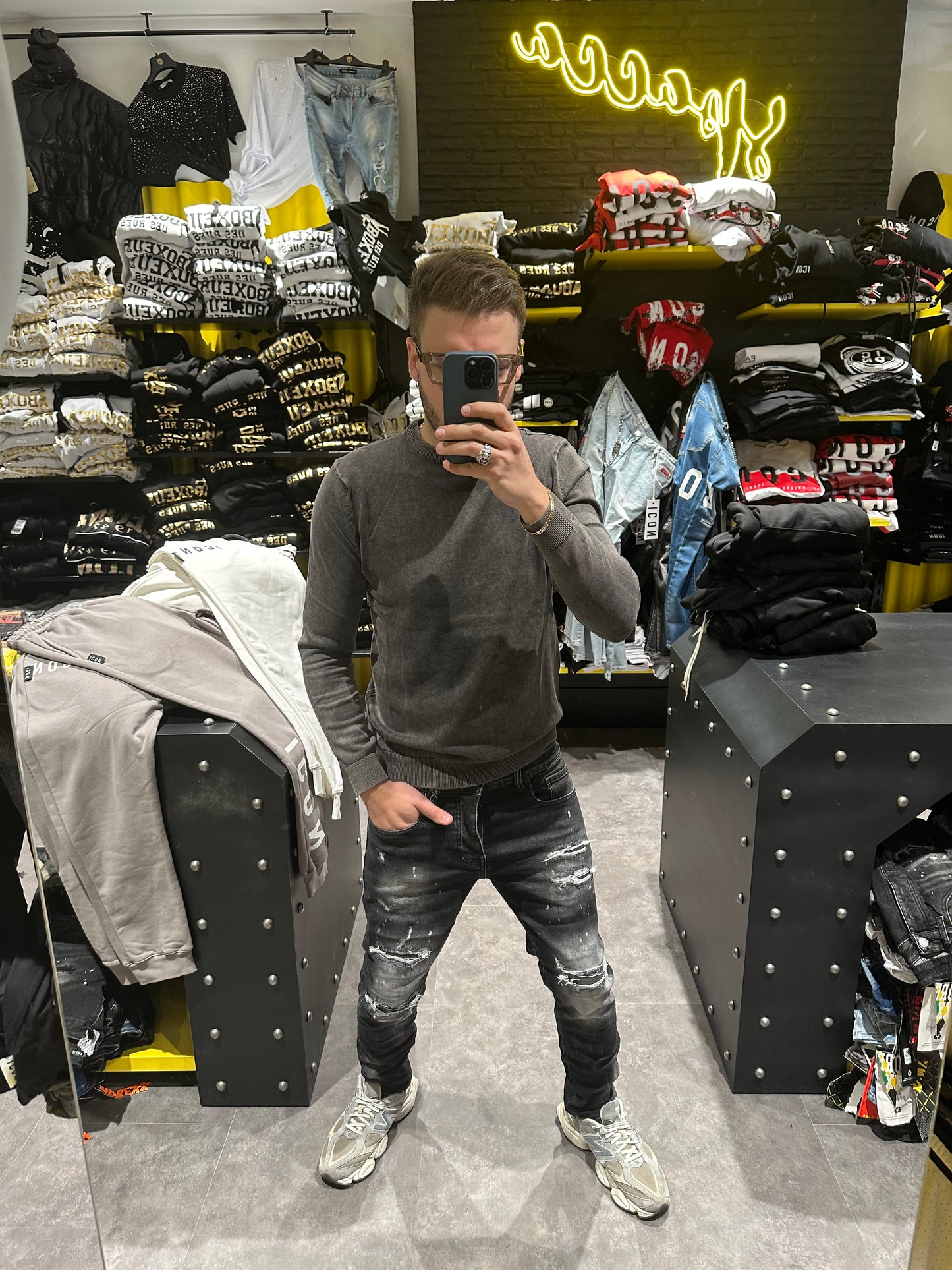 Jeans black night skinny