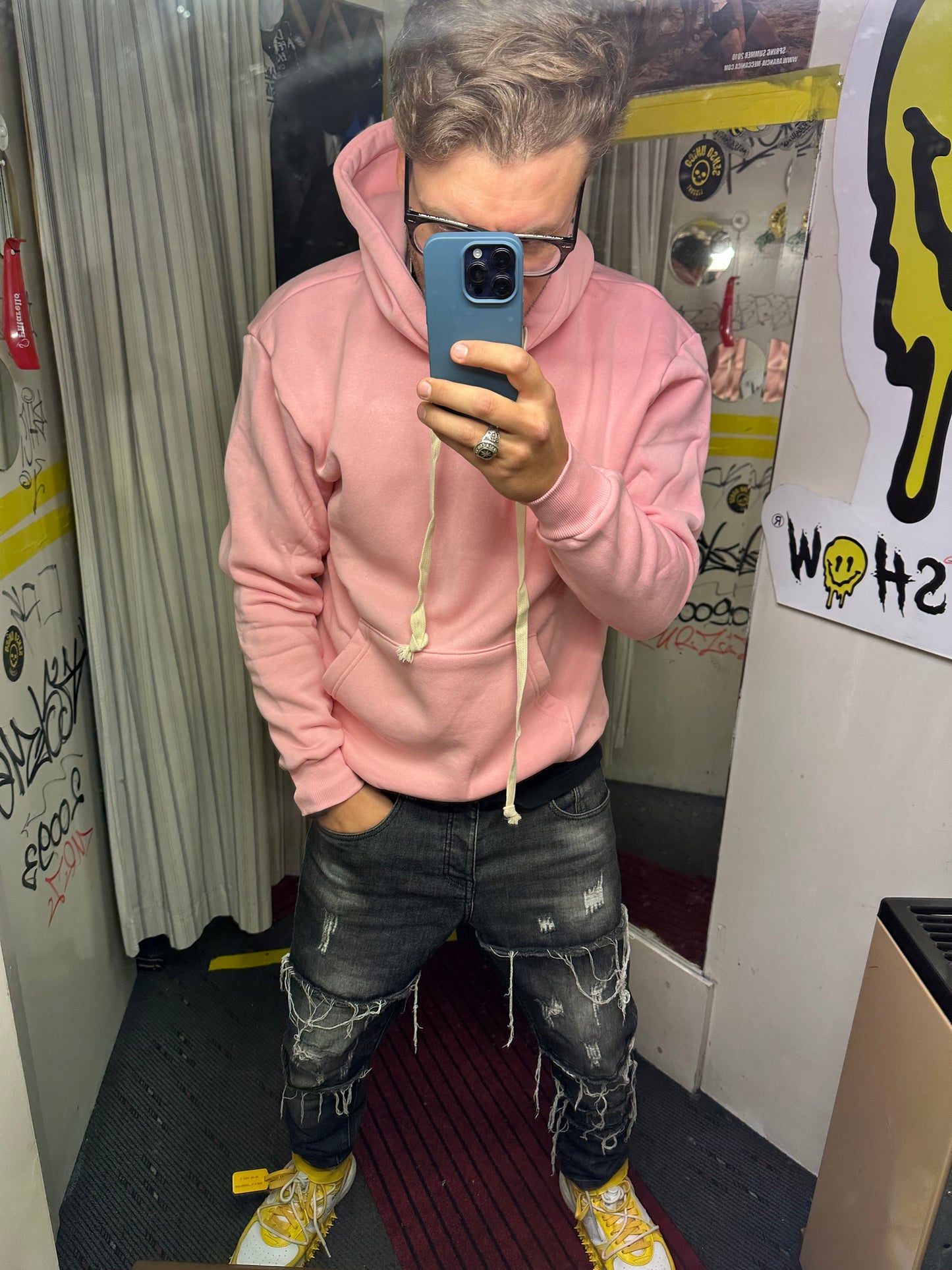 Hoodie pink cloud