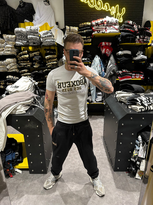 T-shirt boxeur gold total