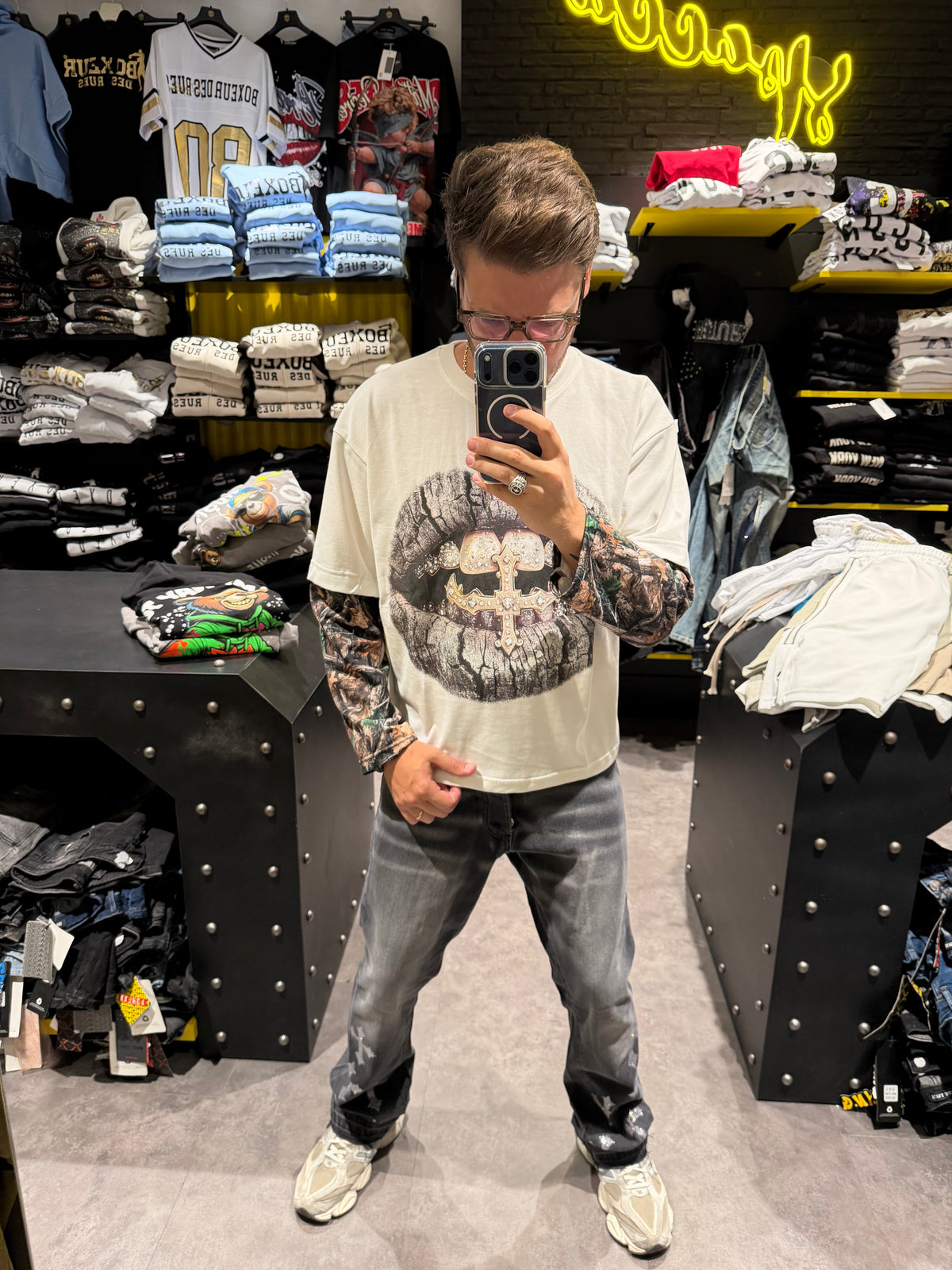 Jeans flared Chrome edition