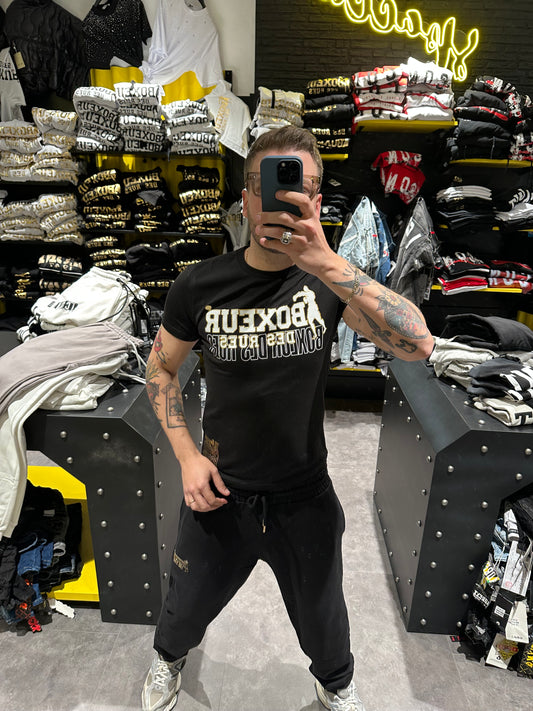 T-shirt boxeur gold total
