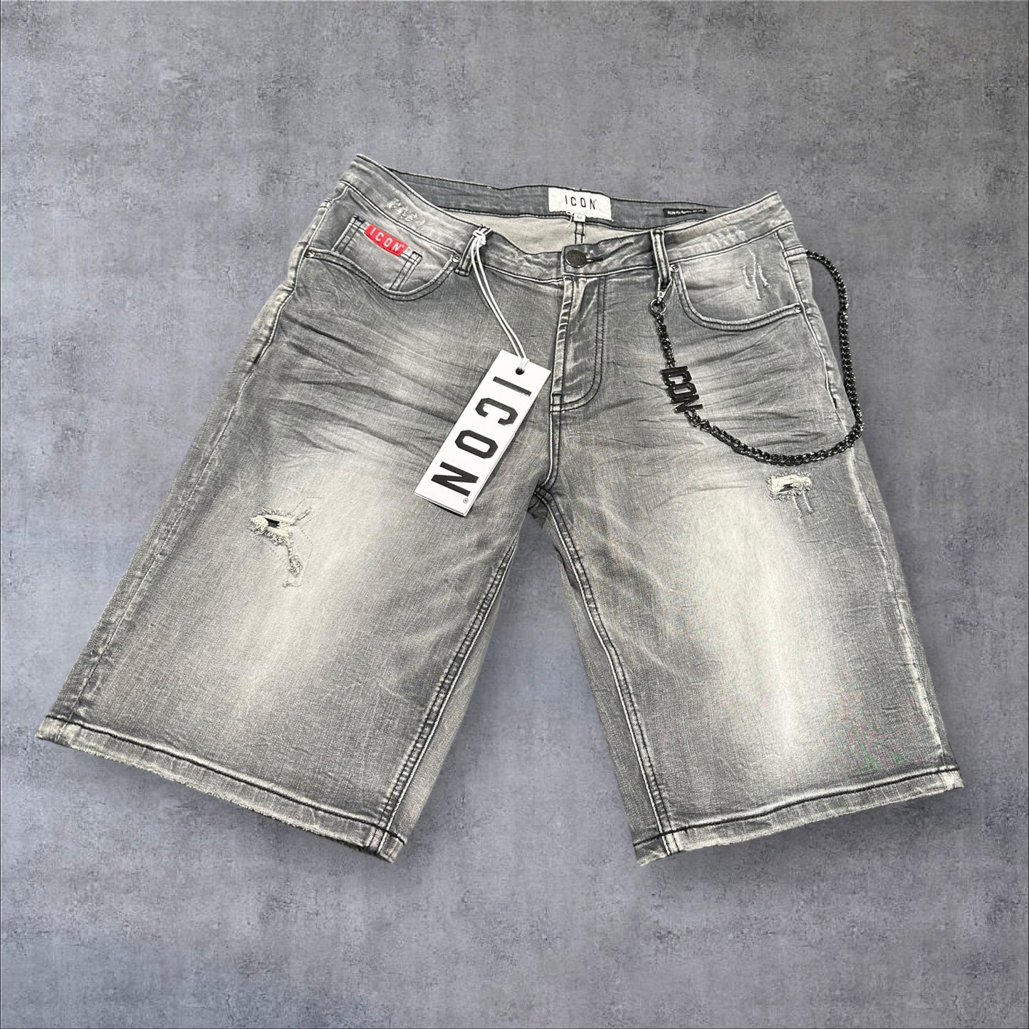 Short icon logo back