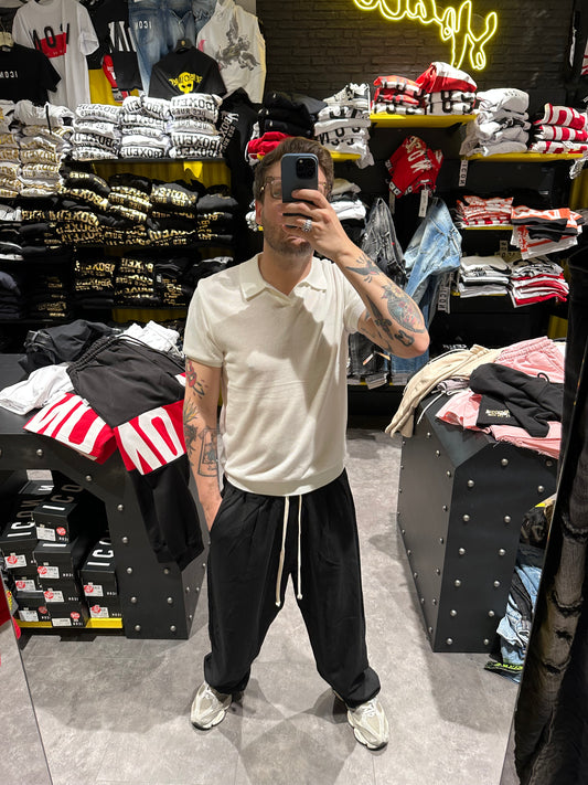 Panta balloon lino black