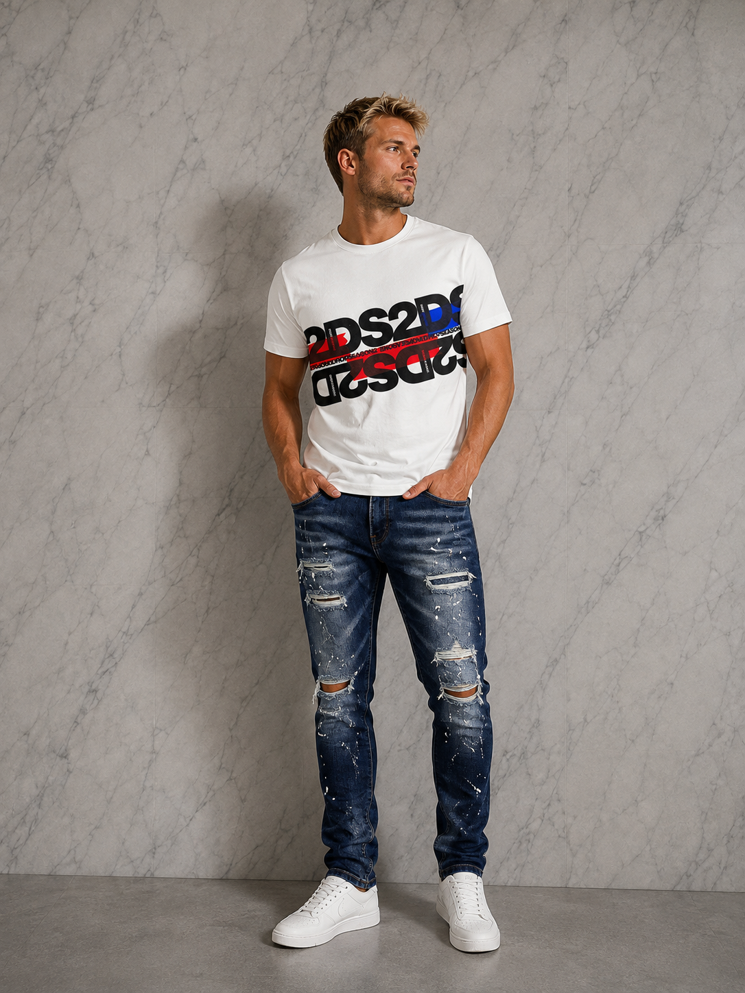 T-shirt ds2 total logo