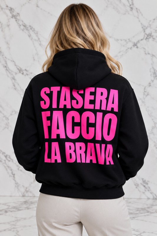 Stasera faccio la brava felpa